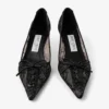 Zapatos de salón con cordones Scarlett 50 negros de jimmy choo Zapatos de salón con cordones Scarlett 50 negros de jimmy choo