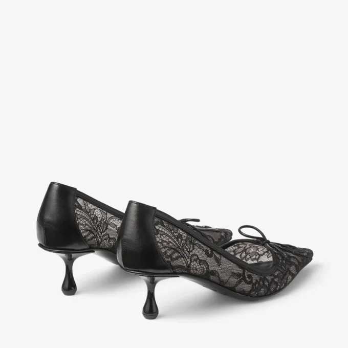 Zapatos de salón con cordones Scarlett 50 negros de jimmy choo Zapatos de salón con cordones Scarlett 50 negros de jimmy choo