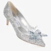 Zapatos de salón de punta afilada con cristales Allure