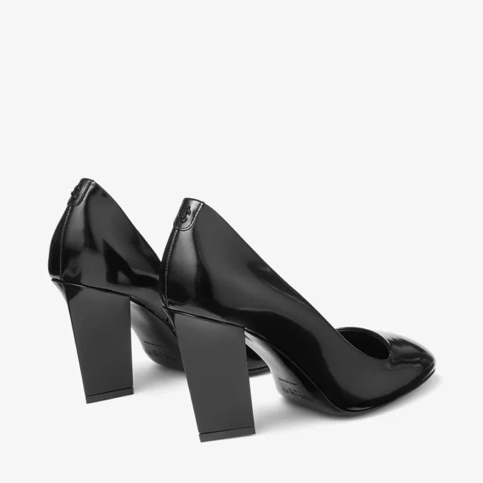 Zapatos de salón Farren 85 en piel spazzolato suave negra