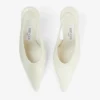 Zapatos de salón Isa 95 de charol color latte