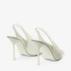 Zapatos de salón Isa 95 de charol color latte