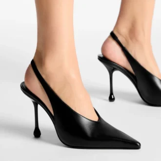 Zapatos de salón Isa 95 de piel negra