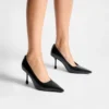Zapatos de salón Ixia 80 de piel napa negra Zapatos de salón Ixia 80 de piel napa negra