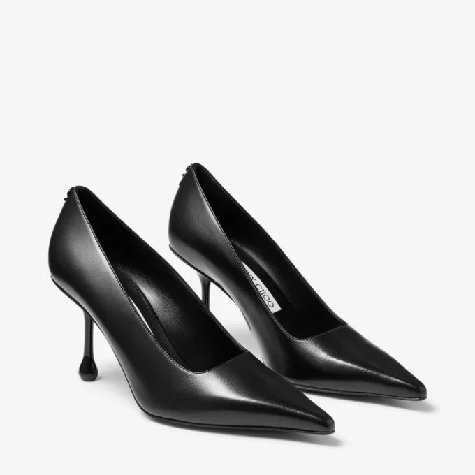 Zapatos de salón Ixia 80 de piel napa negra Zapatos de salón Ixia 80 de piel napa negra
