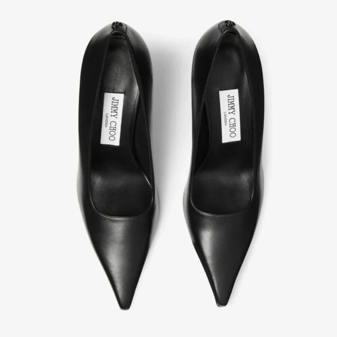 Zapatos de salón Ixia 80 de piel napa negra Zapatos de salón Ixia 80 de piel napa negra