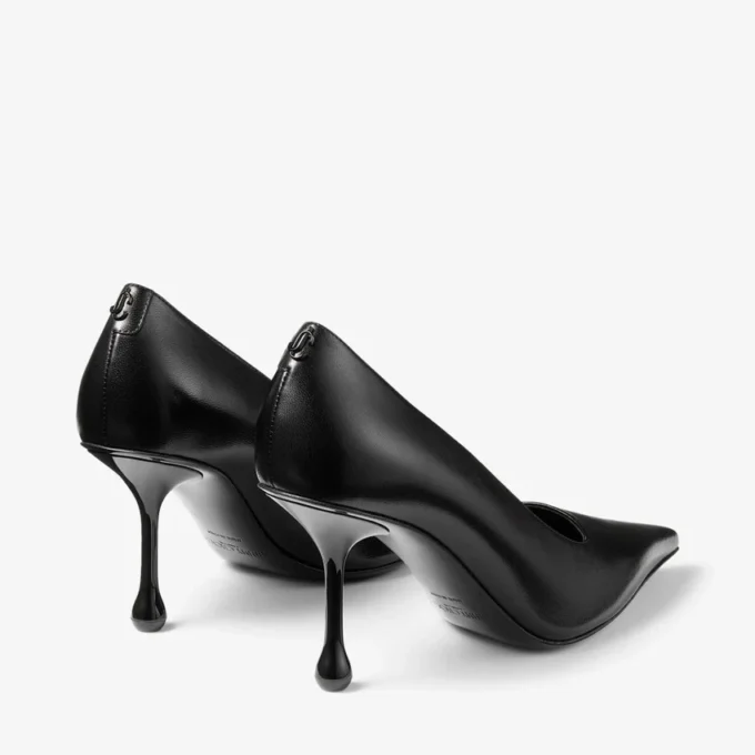 Zapatos de salón Ixia 80 de piel napa negra Zapatos de salón Ixia 80 de piel napa negra