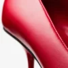 Zapatos de salón Ixia 80 en piel rojo rubí Zapatos de salón Ixia 80 en piel rojo rubí