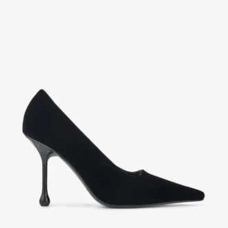 Zapatos de salón Ixia 95 de terciopelo negro