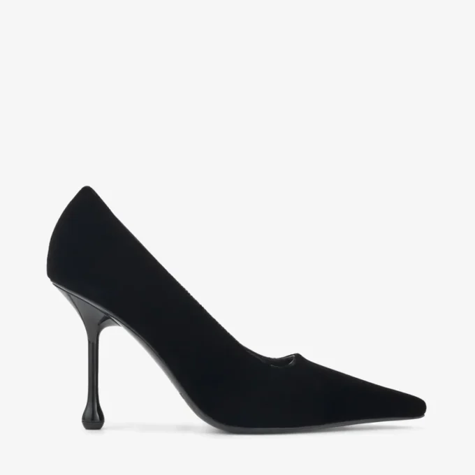 Zapatos de salón Ixia 95 de terciopelo negro
