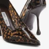 Zapatos de salón Ixia 95 de TPU color ámbar carey