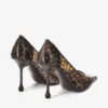 Zapatos de salón Ixia 95 de TPU color ámbar carey