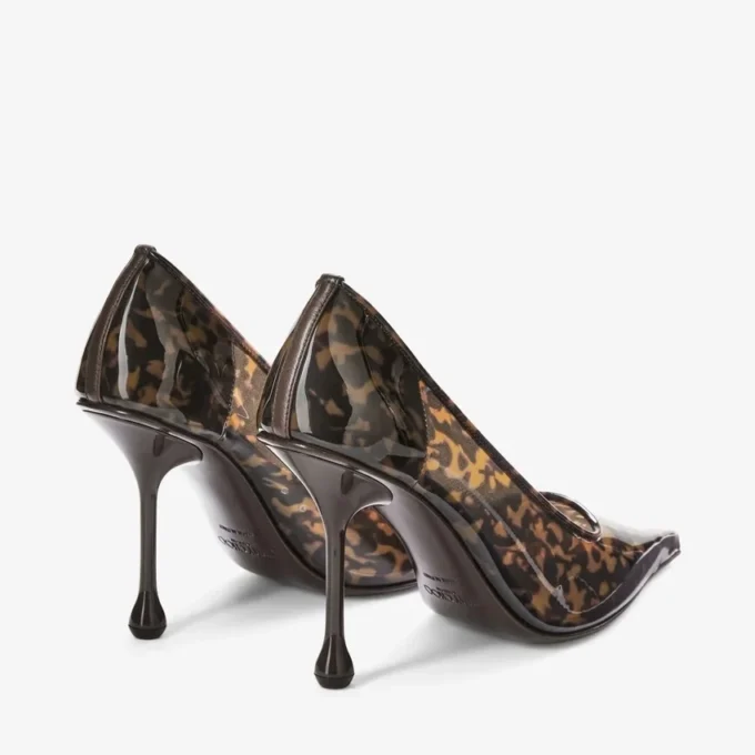 Zapatos de salón Ixia 95 de TPU color ámbar carey