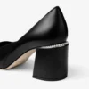 Zapatos de salón Jenson 65 en charol negro y piel napa