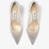 Zapatos de salón Love 65 de malla blanca con cristales DéGradé