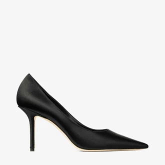 Zapatos de salón Love 85 de satén negro