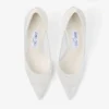 Zapatos de salón Love 85 en color marfil con purpurina de algodón de azúcar