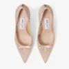 Zapatos de salón Love Mesh 85 Macaron de satén con tul fruncido Zapatos de salón Love Mesh 85 Macaron de satén con tul fruncido