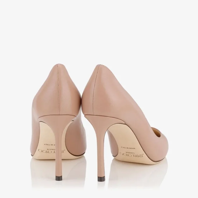 Zapatos de salón Romy 85 de piel de cabrito rosa ballet Zapatos de salón Romy 85 de piel de cabrito rosa ballet