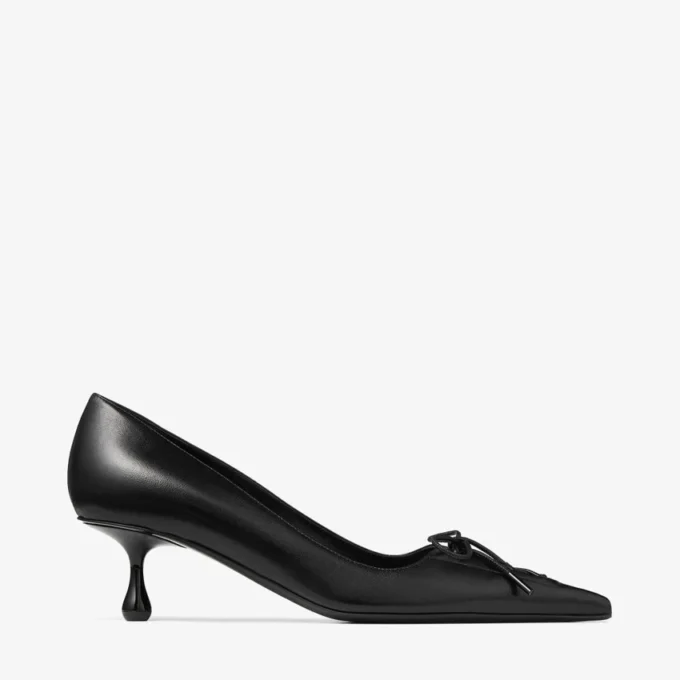 Zapatos de salón Scarlett 50 de piel napa negra Zapatos de salón Scarlett 50 de piel napa negra