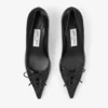Zapatos de salón Scarlett 50 de piel napa negra Zapatos de salón Scarlett 50 de piel napa negra