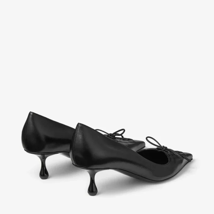 Zapatos de salón Scarlett 50 de piel napa negra Zapatos de salón Scarlett 50 de piel napa negra