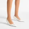 Zapatos de salón Scarlett 50 en piel napa color latte