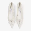 Zapatos de salón Scarlett 50 en piel napa color latte
