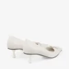 Zapatos de salón Scarlett 50 en piel napa color latte