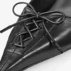 Zapatos de salón Scarlett 95 de piel napa negra Zapatos de salón Scarlett 95 de piel napa negra