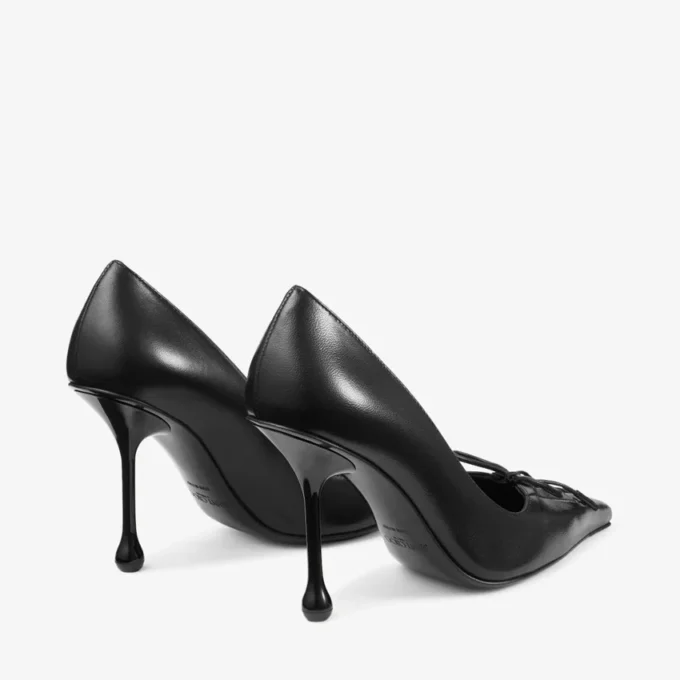 Zapatos de salón Scarlett 95 de piel napa negra Zapatos de salón Scarlett 95 de piel napa negra