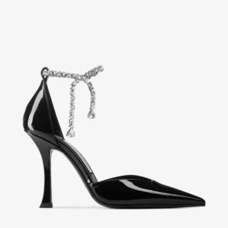 Zapatos de salón Stevie 100 de charol negro