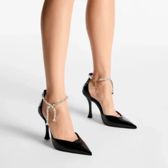 Zapatos de salón Stevie 100 de charol negro
