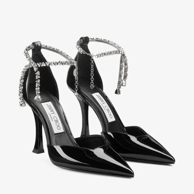 Zapatos de salón Stevie 100 de charol negro