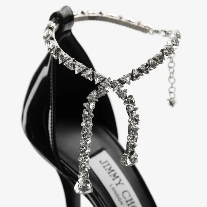 Zapatos de salón Stevie 100 de charol negro