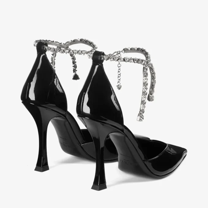 Zapatos de salón Stevie 100 de charol negro