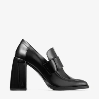 Zapatos de salón Tylor 95 negros en piel spazzolato suave