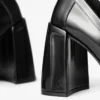 Zapatos de salón Tylor 95 negros en piel spazzolato suave